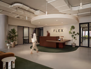 5 Person Coworking Desk