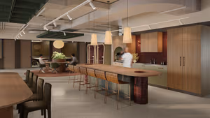 1 Person Coworking Desk