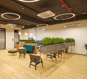 1 Person Coworking Desk