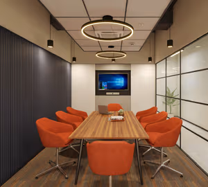 3 Person Coworking Desk