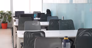 2 Person Coworking Desk