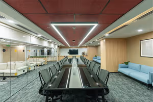 3 Person Coworking Desk