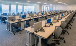 90 Person Private Office