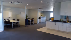 3 Person Coworking Desk