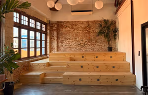 5 Person Coworking Desk