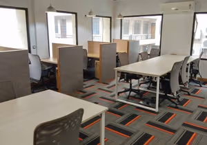 2 Person Coworking Desk