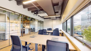 5 Person Coworking Desk