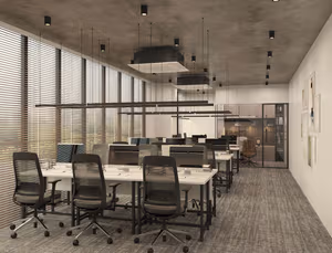 1 Person Coworking Desk