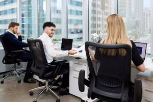 3 Person Private Office