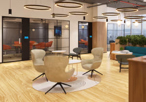 200 Person Private Office