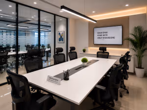 20 Person Coworking Desk