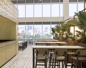100 Person Private Office