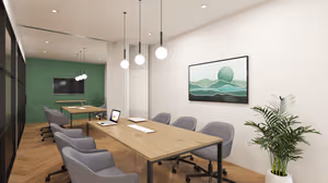 8 Person Private Office