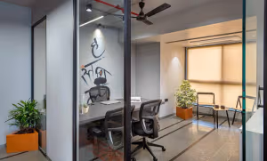 3 Person Coworking Desk