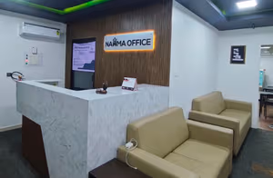 2 Person Coworking Desk
