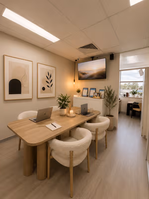 3 Person Private Office
