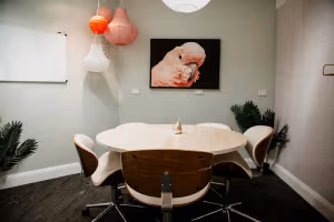3 Person Coworking Desk