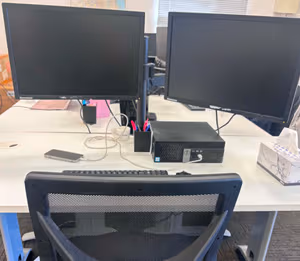 1 Person Coworking Desk