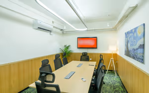 5 Person Coworking Desk