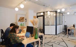 1 Person Coworking Desk