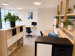 1 Person Coworking Desk