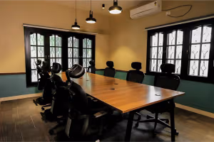 3 Person Coworking Desk