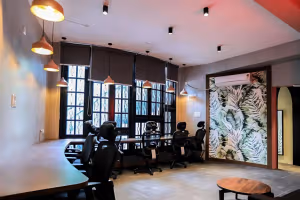 2 Person Coworking Desk