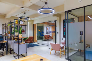 1 Person Coworking Desk