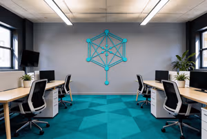 1 Person Coworking Desk