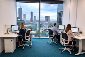 4 Person Private Office