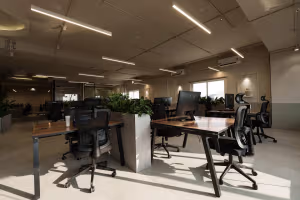 1 Person Coworking Desk