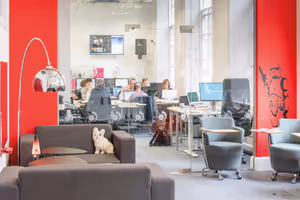 5 Person Coworking Desk