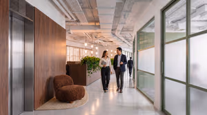 3 Person Coworking Desk