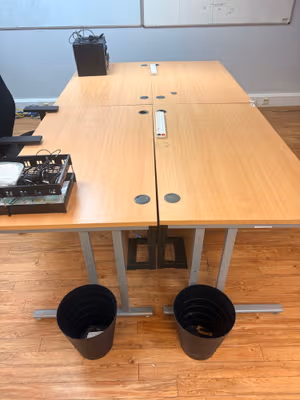 2 Person Coworking Desk