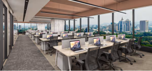10 Person Coworking Desk