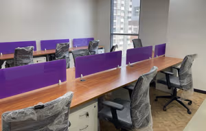 6 Person Coworking Desk