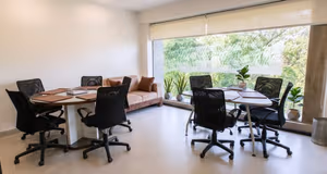 5 Person Coworking Desk