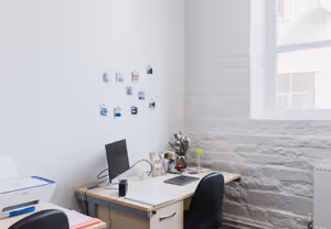 3 Person Coworking Desk