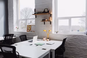 4 Person Coworking Desk