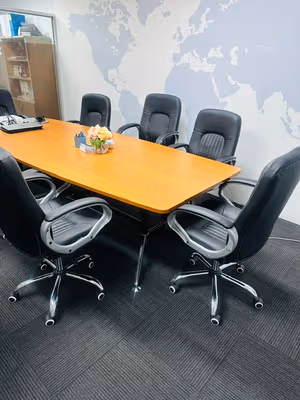 3 Person Coworking Desk