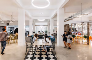 1 Person Coworking Desk