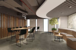 1 Person Coworking Desk