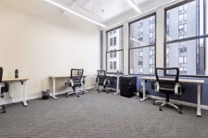 3 Person Coworking Desk