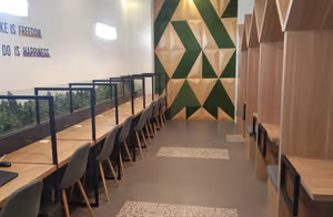 1 Person Coworking Desk