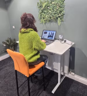 3 Person Coworking Desk