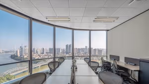 5 Person Coworking Desk