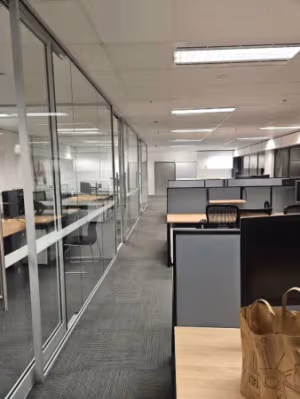 3 Person Coworking Desk