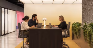 3 Person Private Office