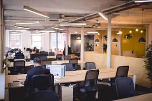 1 Person Coworking Desk