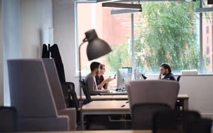 2 Person Coworking Desk